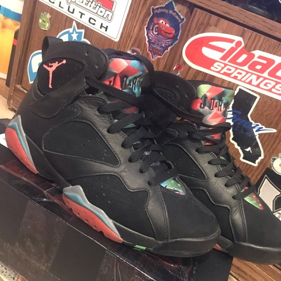 jordan 7 barcelona nights on feet